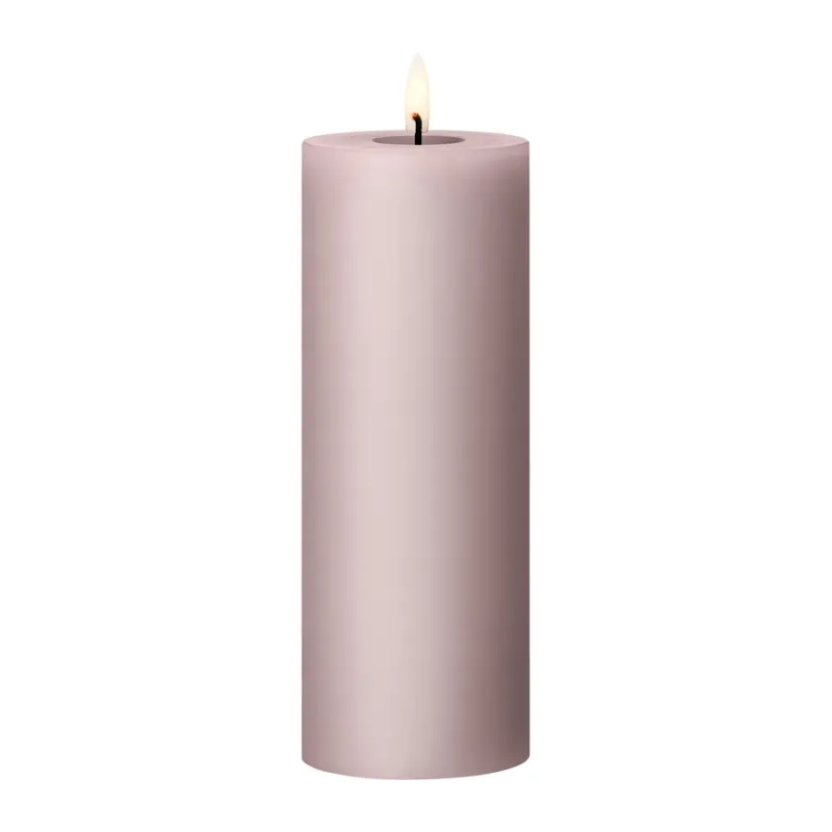 Vela LED ester & erik, 52 Soft Rose, 20 cm