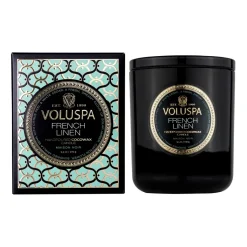 Vela perfumada Classic Maison Noir 60 horas, French Linen