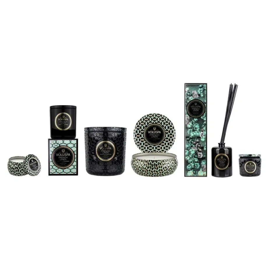 Vela perfumada Classic Maison Noir 60 horas, French Linen