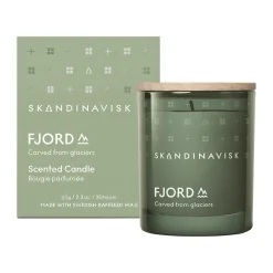Vela perfumada con tapa Fjord, 65 g