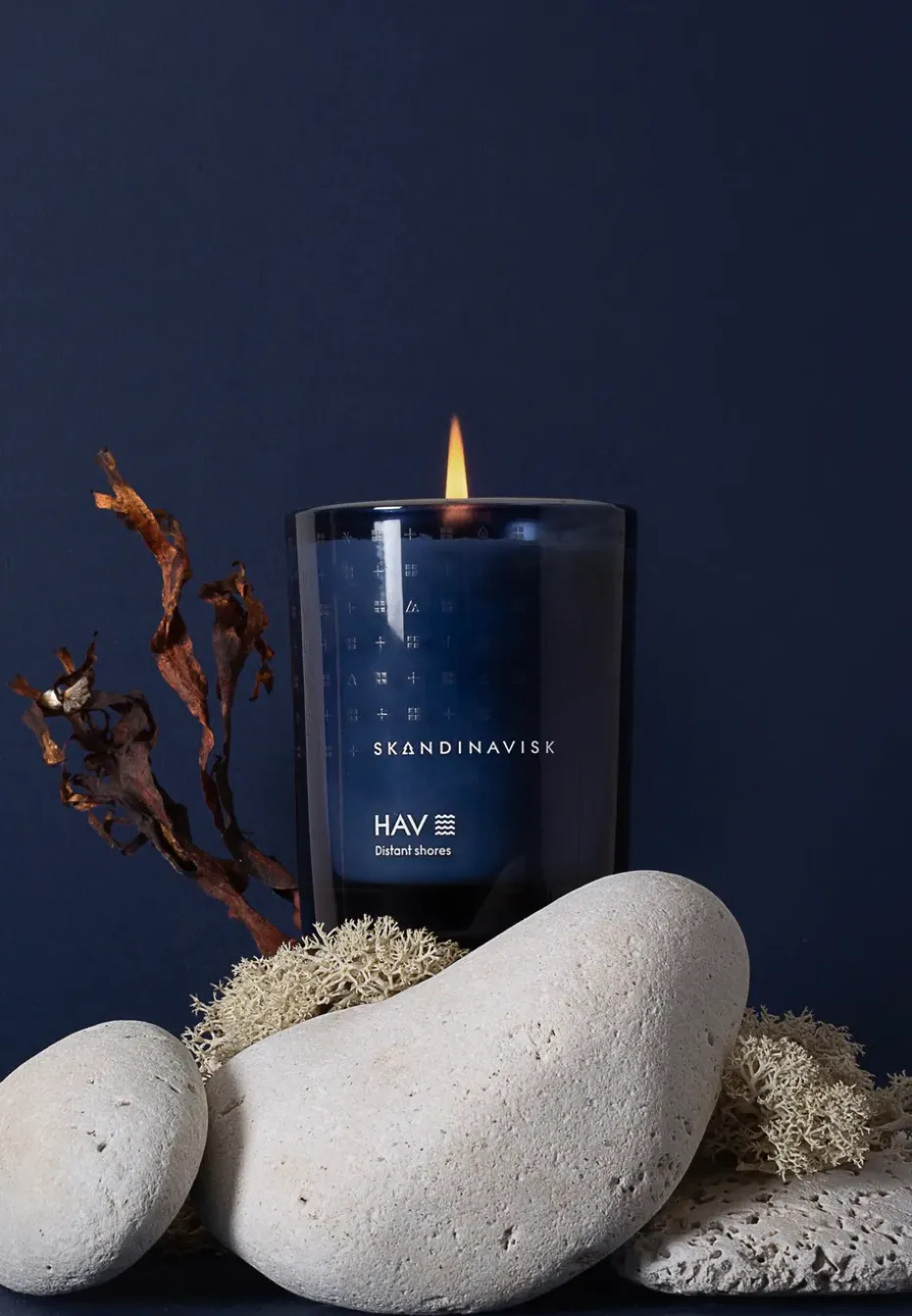 Vela perfumada con tapa Hav, 200 g