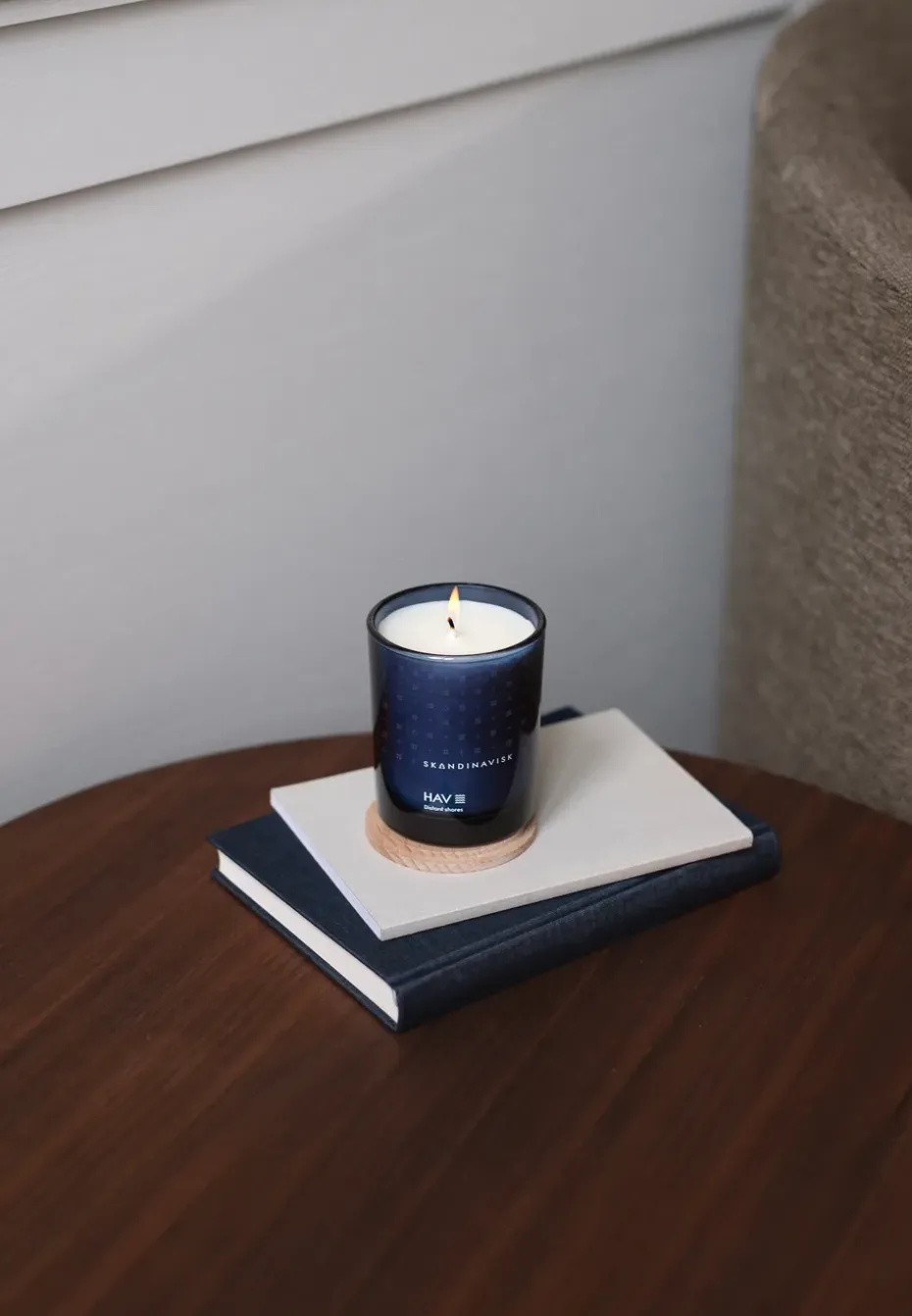 Vela perfumada con tapa Hav, 200 g