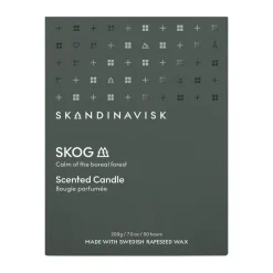 Vela perfumada con tapa Skog, 200 g