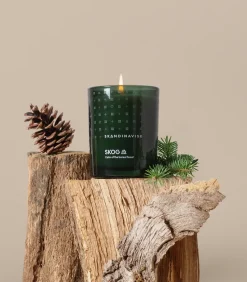 Vela perfumada con tapa Skog, 65 g