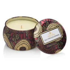 Vela perfumada Decorative Tin 25h, Goji & Tarocco Orange
