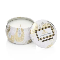 Vela perfumada Decorative Tin 25h, Panjore Lychee