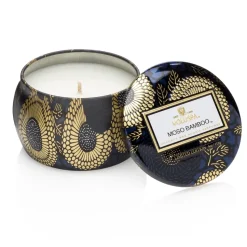 Vela perfumada Decorative Tin 25h, Moso Bamboo