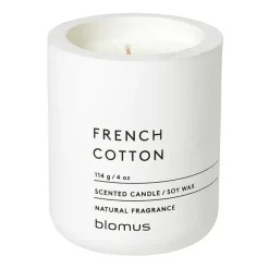 Vela perfumada Fraga 24 horas, French Cotton-Lily White