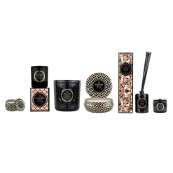 Vela perfumada Maison Noir Mini Tin 25 horas, Ambre Lumiere