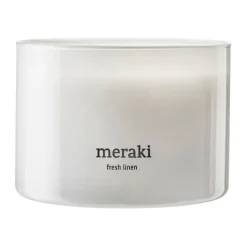 Vela perfumada Meraki, 60 horas, Fresh linen