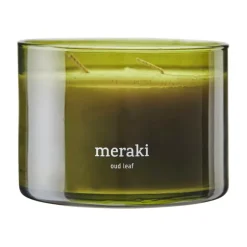 Vela perfumada Meraki, 60 horas, Oud leaf