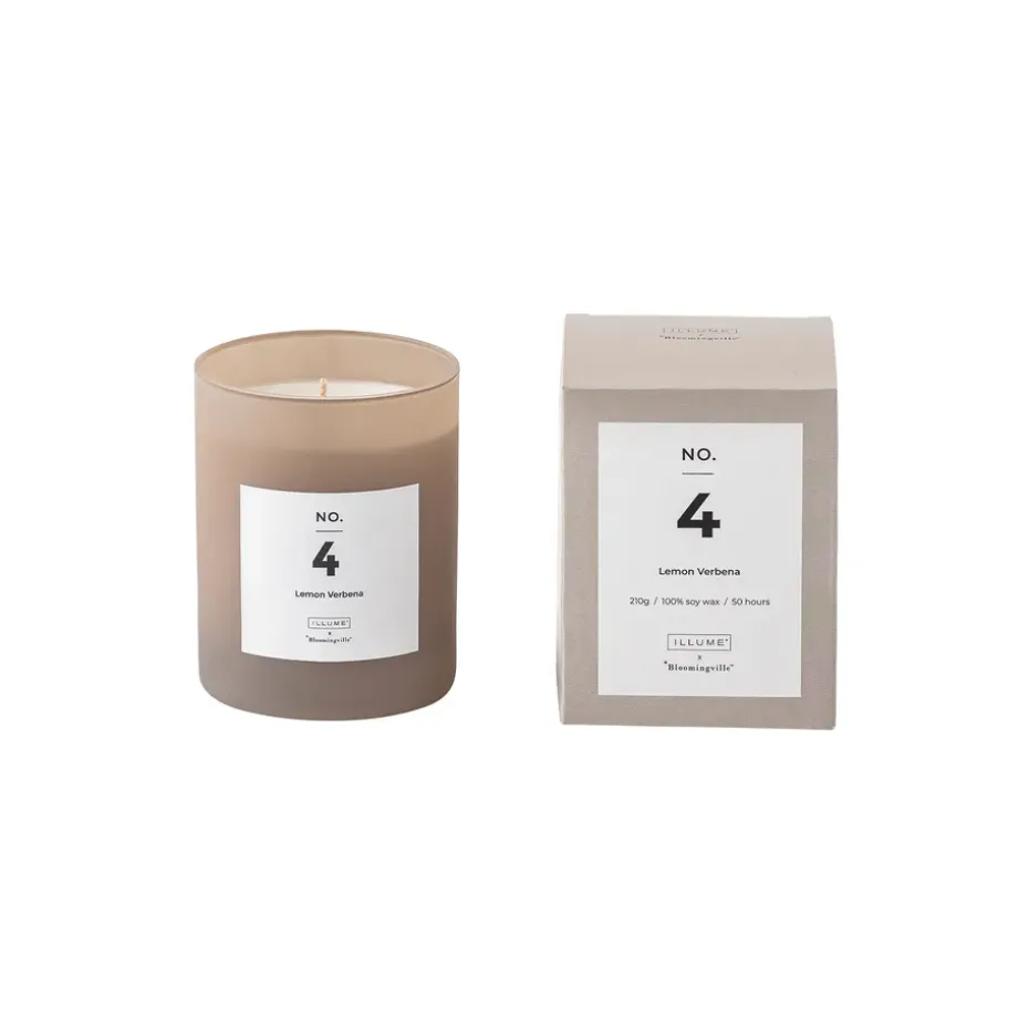 Vela perfumada NO. 4 Lemon Verbena, 200 g + Caja regalo