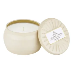 Vela perfumada Vermeil Mini Tin 25 horas, Coconut Papaya