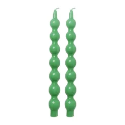 Vela Rice 30,2 cm, 2-pack, Verde