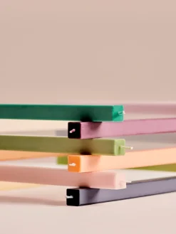 Vela Square Candl mix 4-pack, Dark