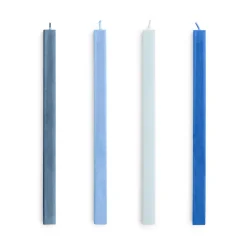 Vela Square Candl mix 4-pack, Blues