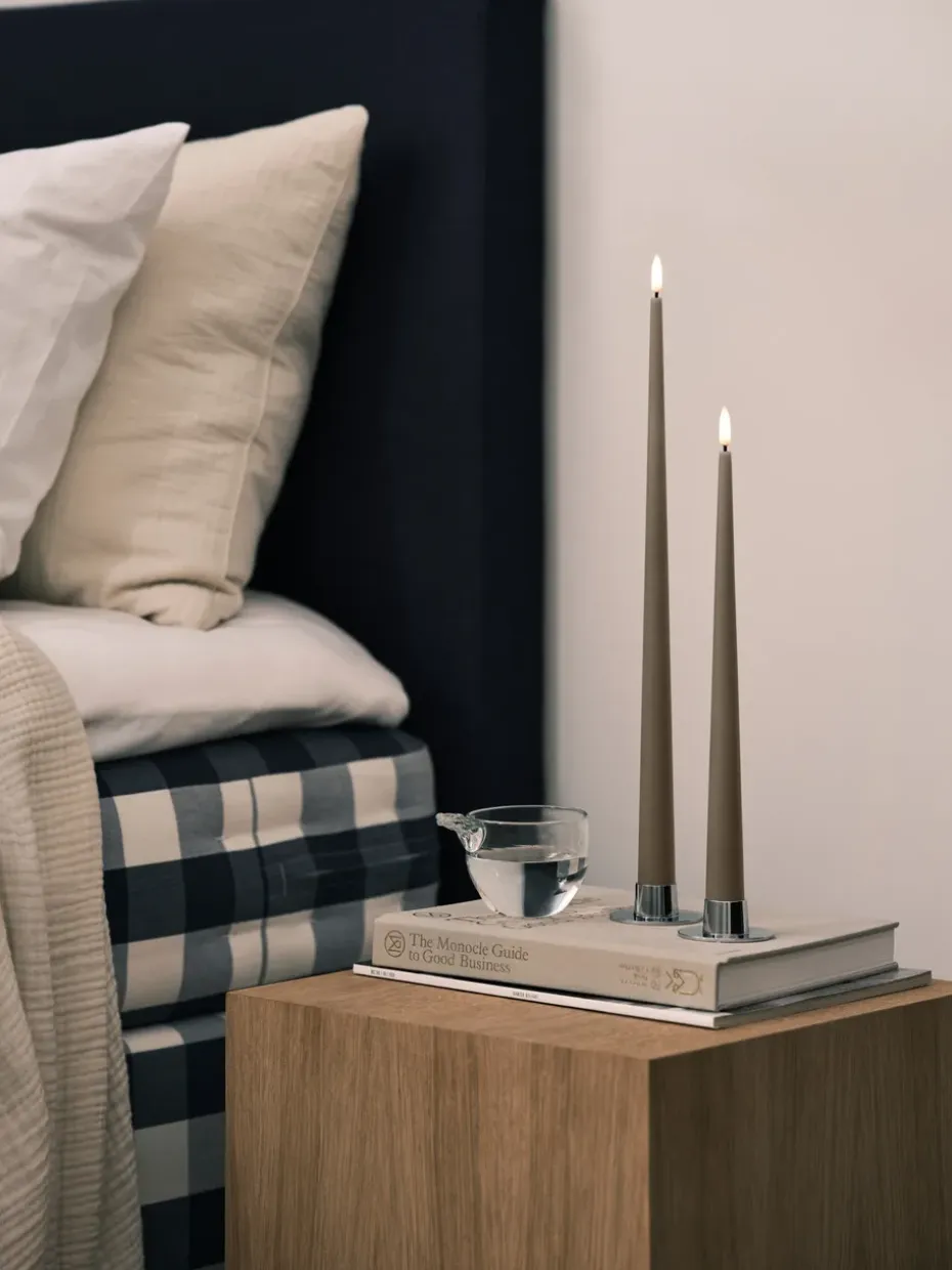 Velas LED ester & erik, 2-pack, 77 Caviar , 30 cm