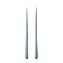 Velas LED ester & erik, 2-pack, 67 Jade stone, 40 cm