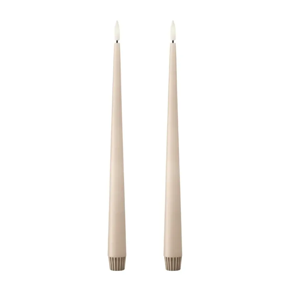Velas LED ester & erik, 2-pack, 11 Ice Latte , 30 cm