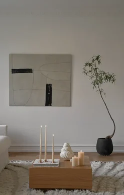 Velas LED ester & erik, 2-pack, 14 Pale ginger, 40 cm