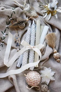 Velas Livissia 24,5 cm, 2-pack, Blanco