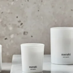 Velas perfumadas 12 horas Meraki 12, 2-pack, White garden