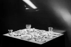 Wirkkala Ice platter art piece Ø13,5 cm, transparente