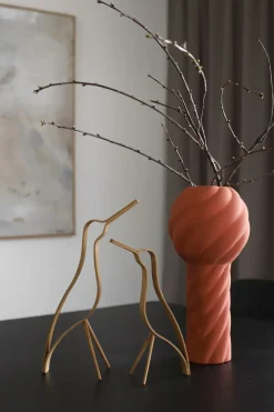 Woody bird high 25 cm, Oak