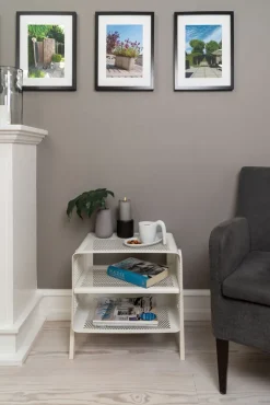 Zapatero Tica small, Mat white